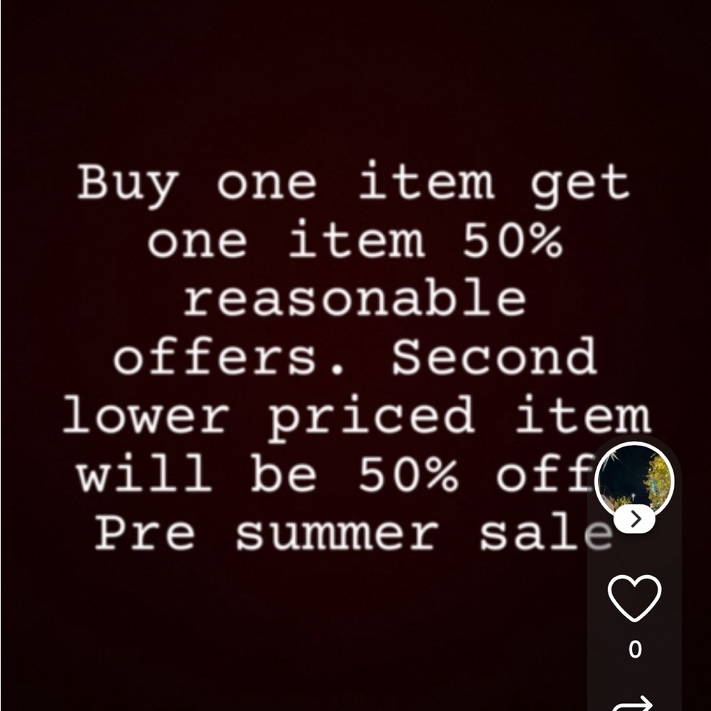 Pre summer sale